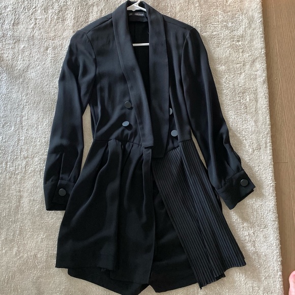 Pleated Jumpsuit Dress - Picture 5 of 5